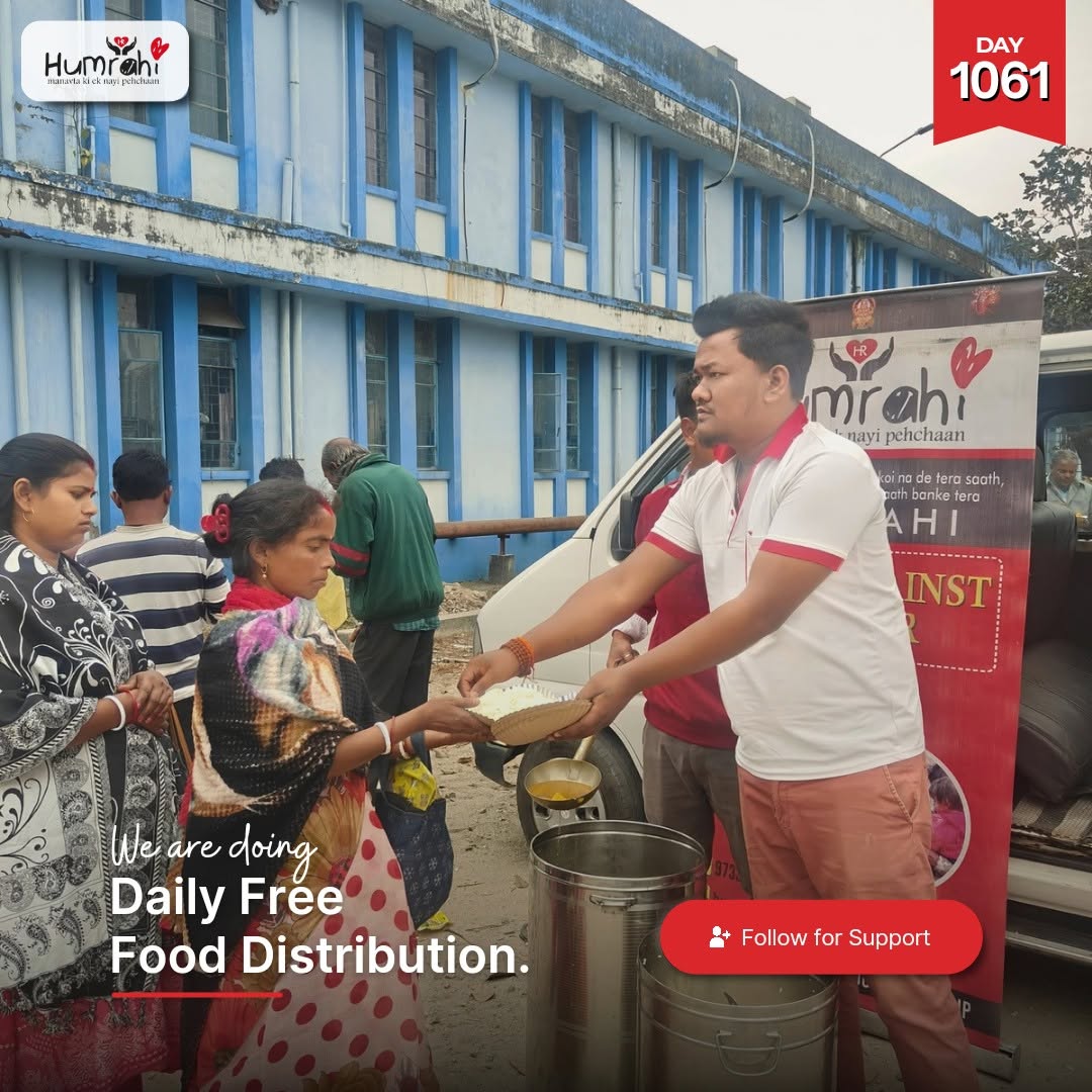 Support My Humrahi – No One Should Sleep Hungry