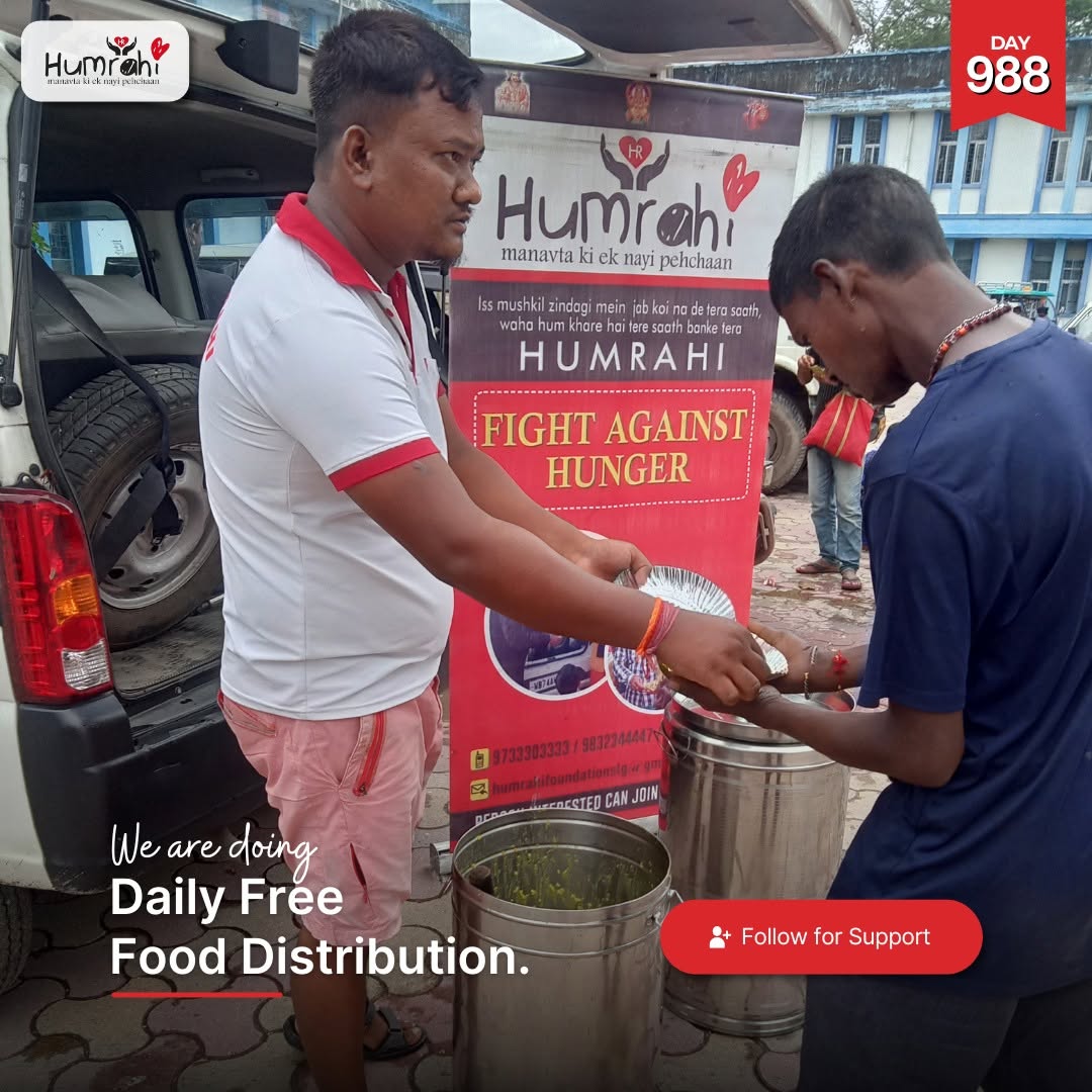 Support My Humrahi – No One Should Sleep Hungry