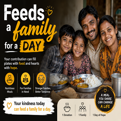 Feeds a family for a day